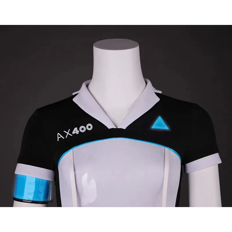 2025 New Game Detroit: Become Human Connor KARA Code AX400 Agent Outfit Girls Unifrom Cosplay Costume fo ❤ ❤ $zz