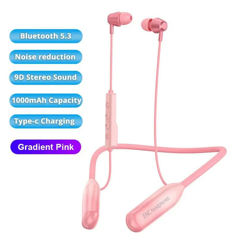 

A20 Wireless Bluetooth 5.3 Earphones Intelligent Noise Reduction Hifi Sports Earphones IPX5 Waterproof And Sweatproof Earphones
