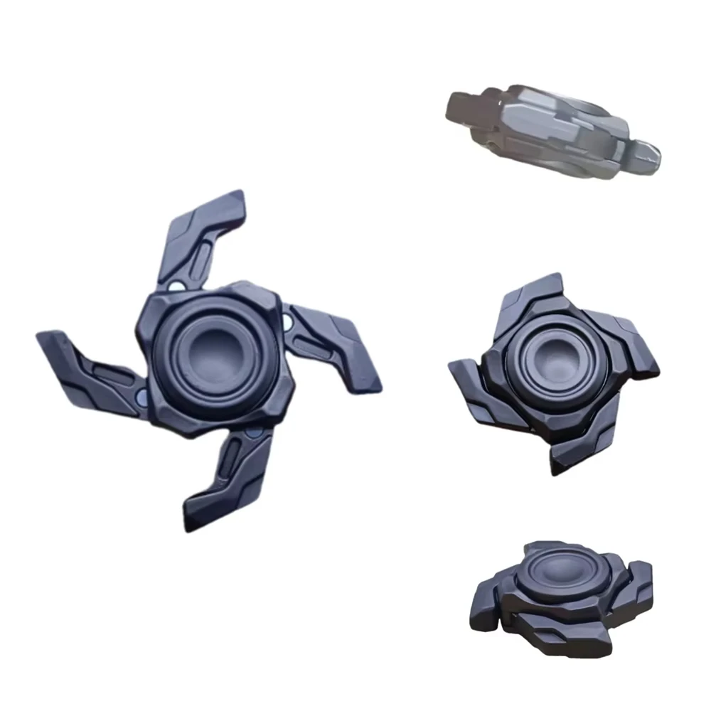 Open Armor Fidget Spinner Metal Hand GoBiggeR Spinning Top Tip EDC Stress Relief Toy Anti anxiety Fingertip Rotating Men's Toys