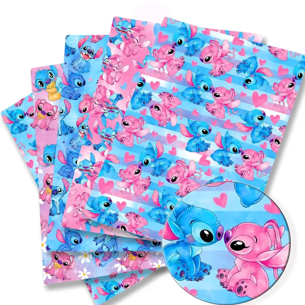 ชุดวันวาเลนไทน์ดิสนีย์งานเย็บปะทำมือ Fabric140 * 50ซม. ผ้าพิมพ์ผ้าปูที่นอนสำหรับเด็กใช้ในบ้านงานเย็บผ้าสำหรับเด็ก