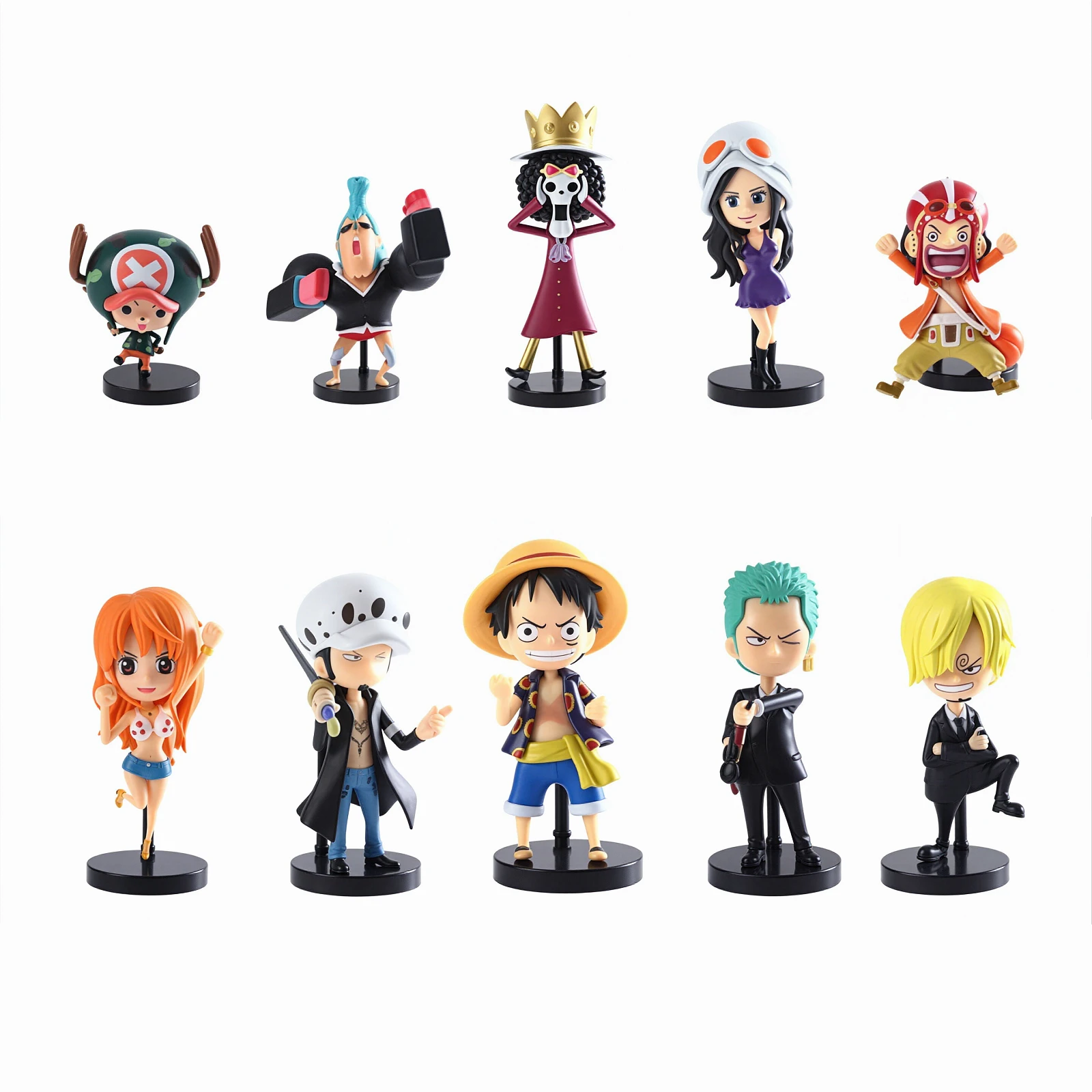 

One Piece Air Freshener Blind Box Toy Dressrosa Series Luffy Zoro Chopper Anime Action Figure Desktop Car Fragrance Ornament