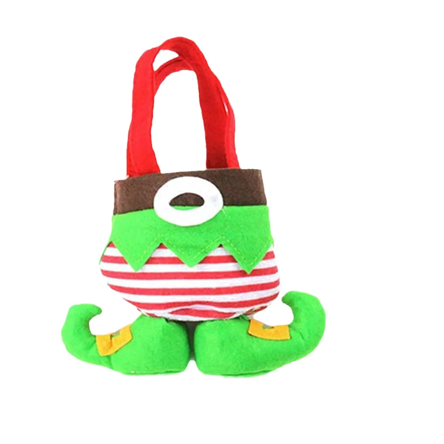 21cm elf -woven fabrics Candy Bag Christmas Decorations For  Christmas Bag Cute Kids Gift