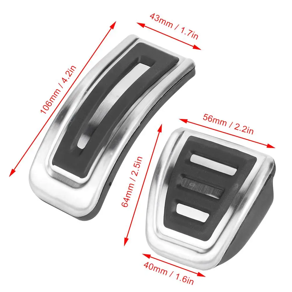 Car Brake Pedal Pad Accelerator Pedal Set   High Quality, Reliable & Convenient for Home Use