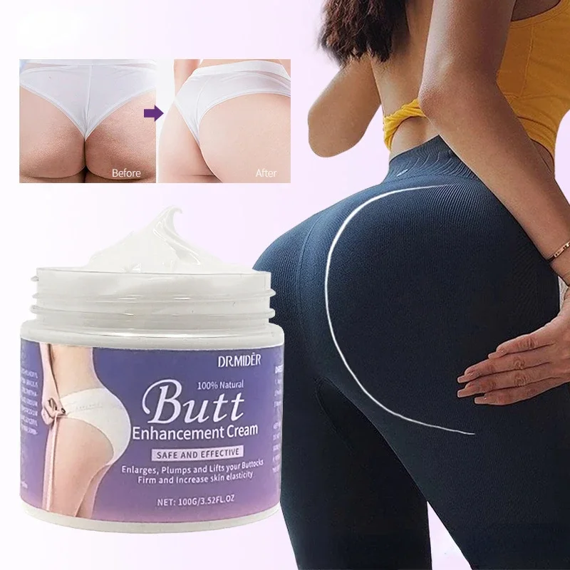 Beauty Enlarge Buttocks Protruding and Rearward Buttock Lifting Cream Big Buttocks Massage Heating Buttocks Cream 100g