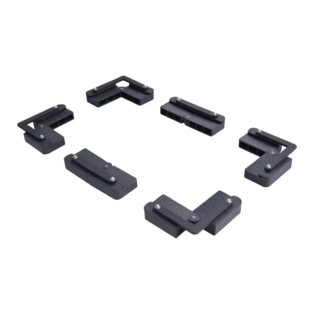 6pcs Bracket Unit for Flexible Solar Panels Supporting Secure Attachment on Yacht Superstructures and RV Roofs