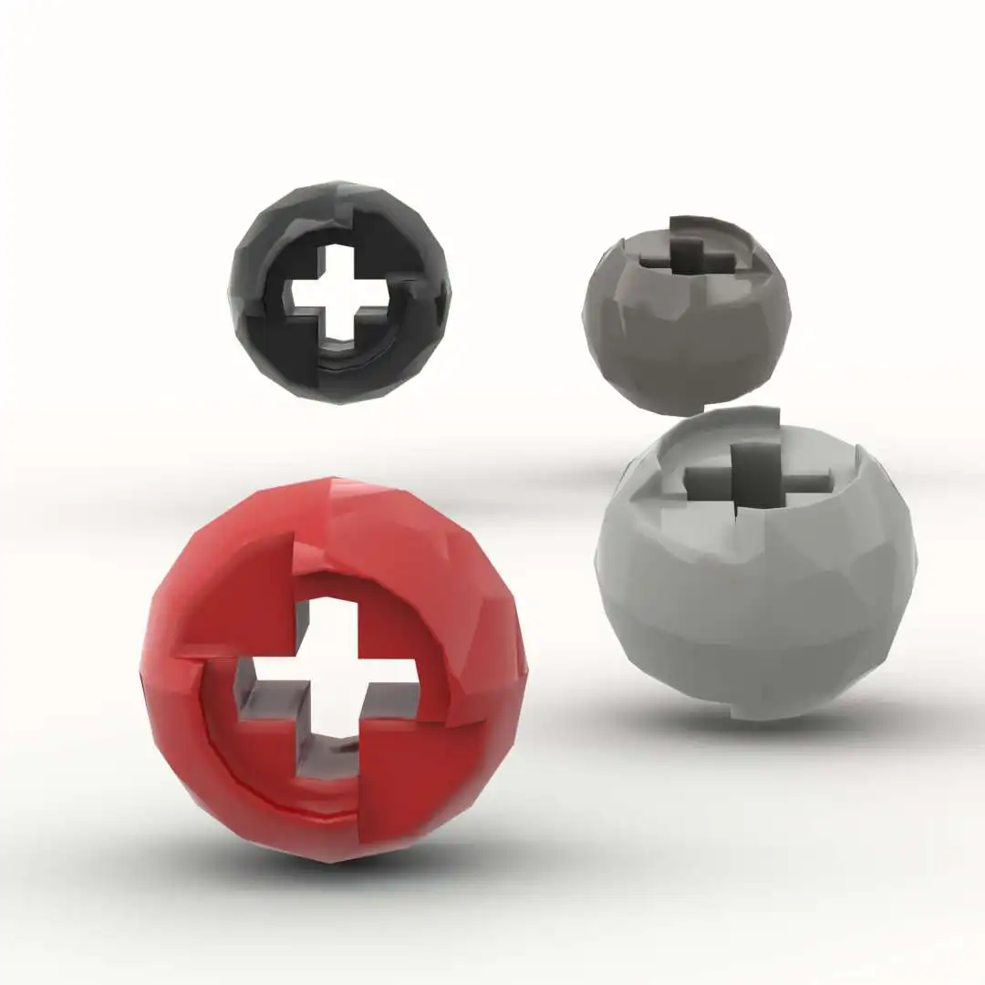 

10PCS Parts Plate 53585 Joint With Through Axle Hole Building Blocks 100% Compatible DIY Bricks Toys