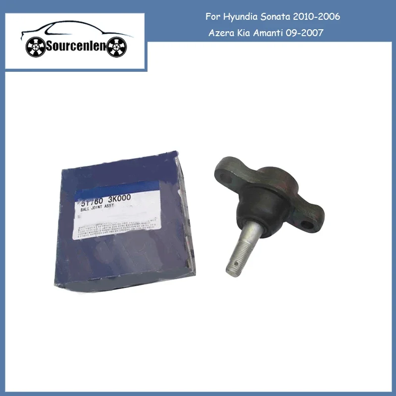 

Brand New Genuine Front Lower Ball Joint 51760-3K000 517603K000 For Hyundia Sonata 2010-2006 Azera Kia Amanti 09-2007