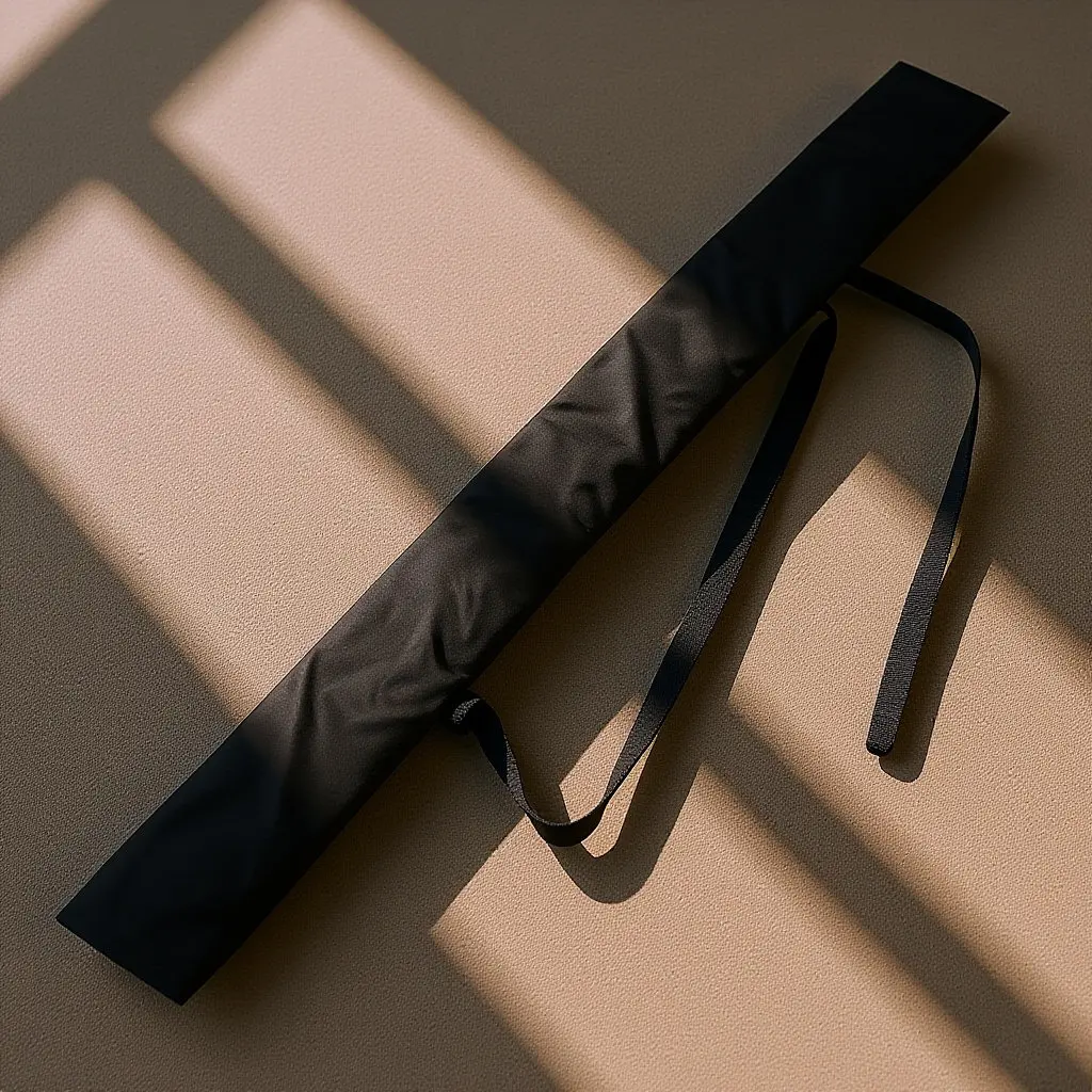 Polyester-Schwert-Aufbewahrungstasche im japanischen Stil, leicht, atmungsaktiv, regenfest, verstellbarer Schultergurt, Tragetasche für lange Reisen – Detail 6