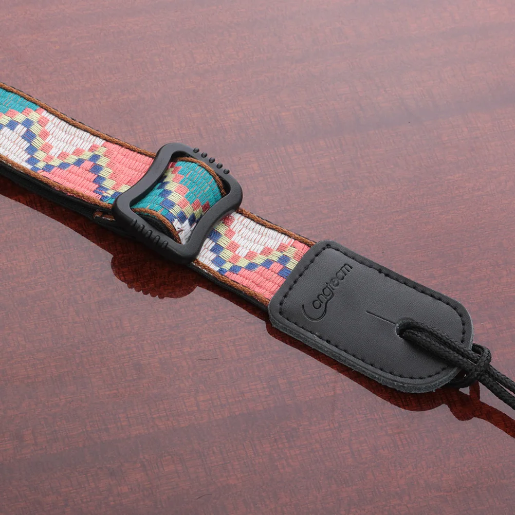 

Ukulele Strap Comfortable Tie Rope Fashion Adjustable Shoulder Belt Skin Bohemian Style