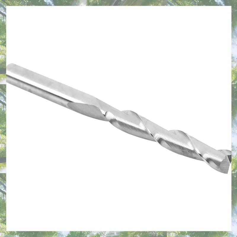 

Premium-40Pcs 1/8 Inch 3.175Mm Carbide CNC Double Two Flute Spiral Bits End Mill Router 22Mm