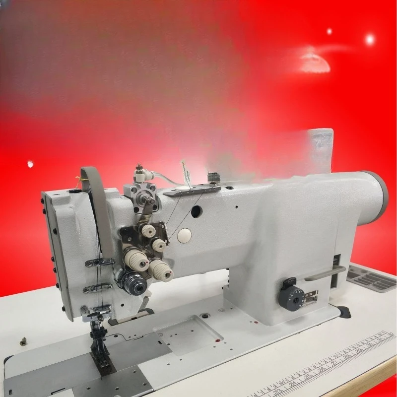 Computer Double Needle Automatic Wire Cutting Comprehensive Feeding Industrial Leather Sewing Machine