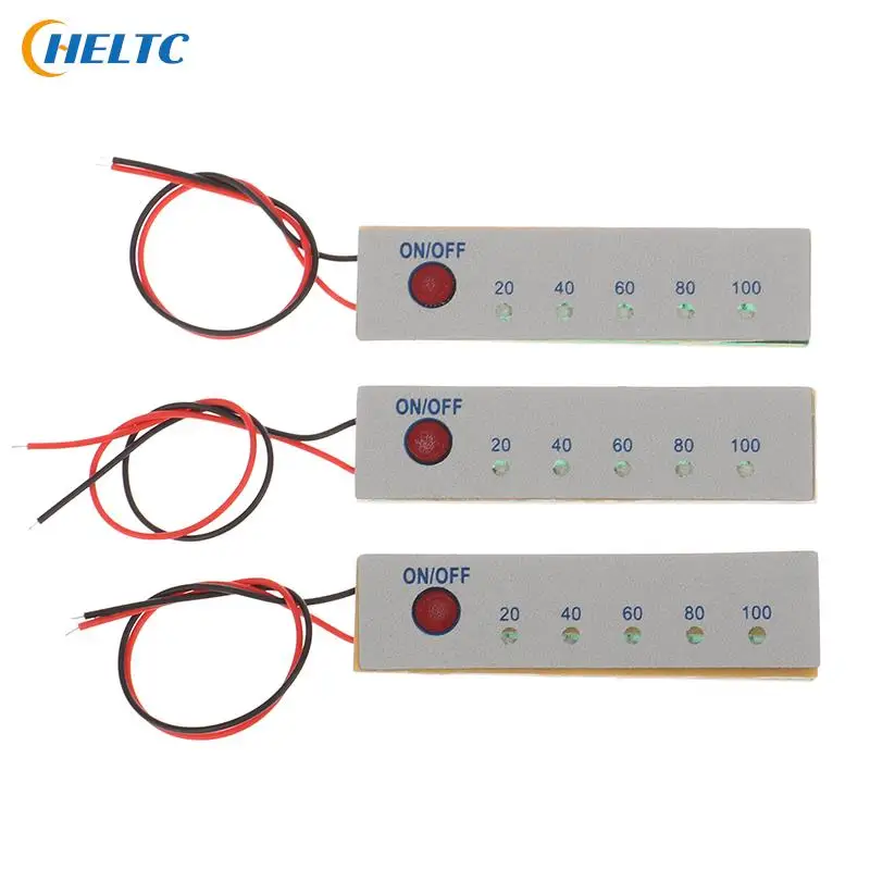 Indicatore di capacità della batteria al litio 1s/3s/4s indicatore di percentuale della batteria agli ioni di litio indicatore di livello del Tester