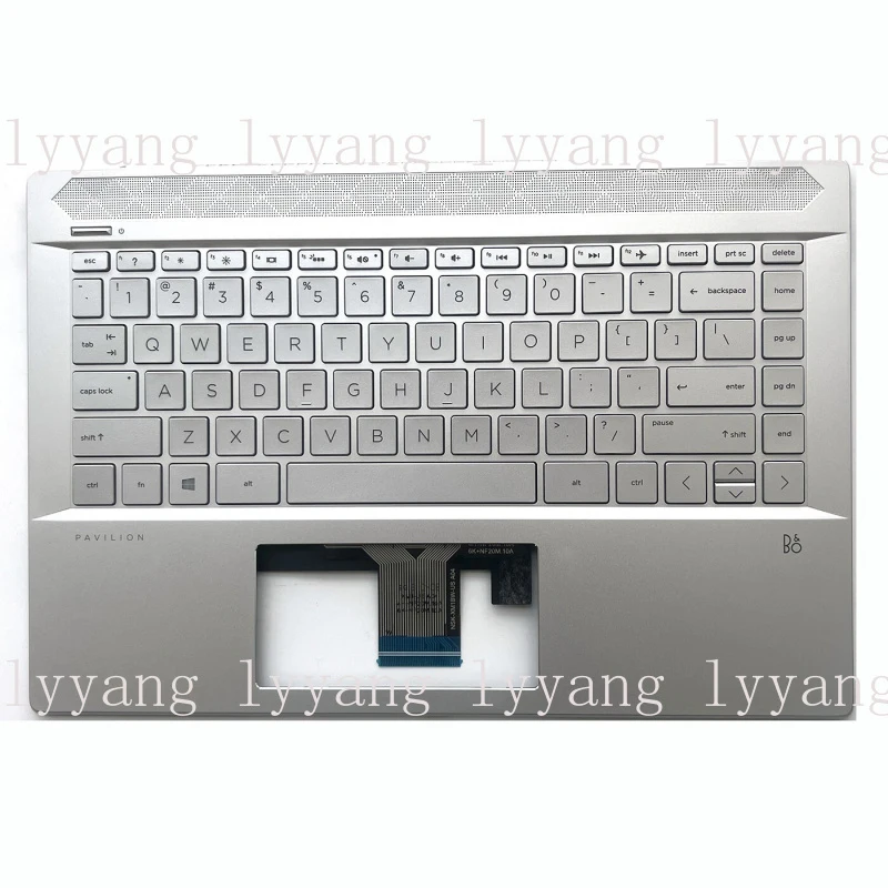 

Для HP Pavilion 14-CE Series 14-дюймовая клавиатура с подсветкой и подставкой для рук L19191-001