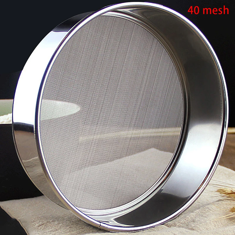 Cooking Sieve for flour Tea pasta strainer tamis flours Mesh Rice pastry utensil