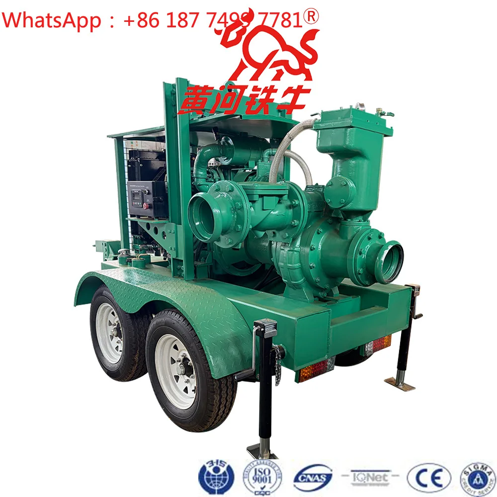 6 Inch   Water Pump Sewage Dewatering Self-Priming Pump
