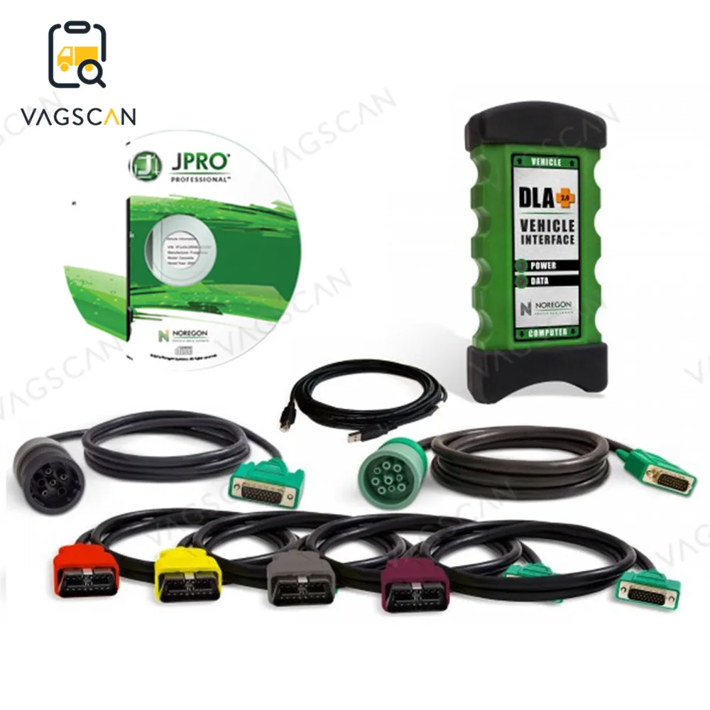 Professional Heavy Truck Diagnostic Scanner Tool for Noregon J1309 + 2.0 Adapter Kit diagnostic tools