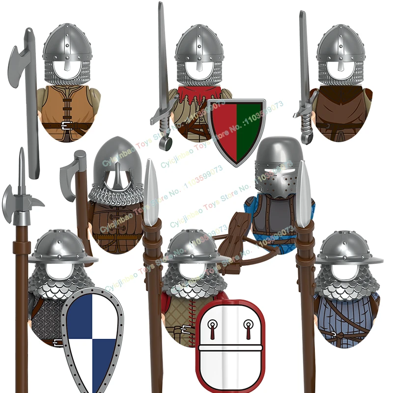 Klocki V1006 z serii komiksowej Blob, mini figurki akcji, kreatywne akcesoria, model klocków, zabawki dla dzieci.