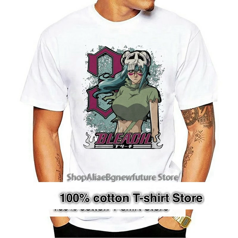 

Bleach Neliel 3 With Logo Mens Unisex T-Shirt -Available In Sm To 2X Streetwear Tee Shirt