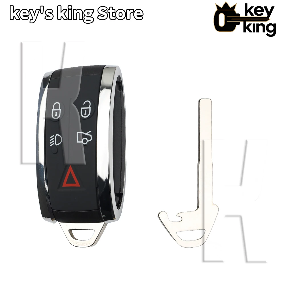 KK Smart Car Key Shell 5 Buttons Case For Jaguar XF XJ XE F‑PACE,Keyless‑go Remote Key Housing Cover - view 5