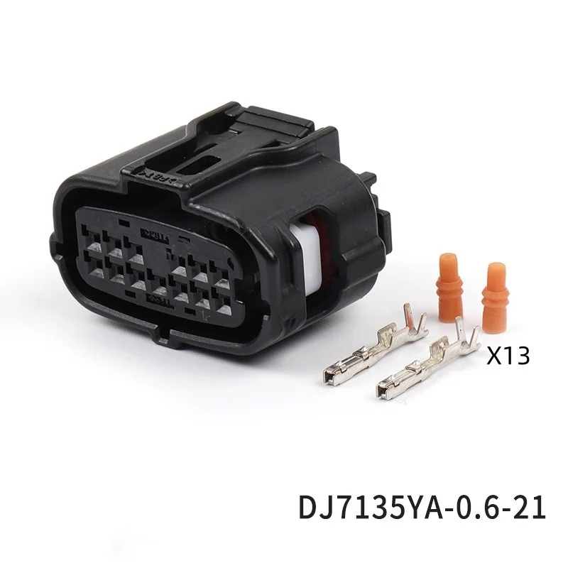 1 Set 13 Pin Car Electrical Socket 90980-12716 90980-12326 6188-4914 6189-1092 Miniature Male Female Sealed Connector