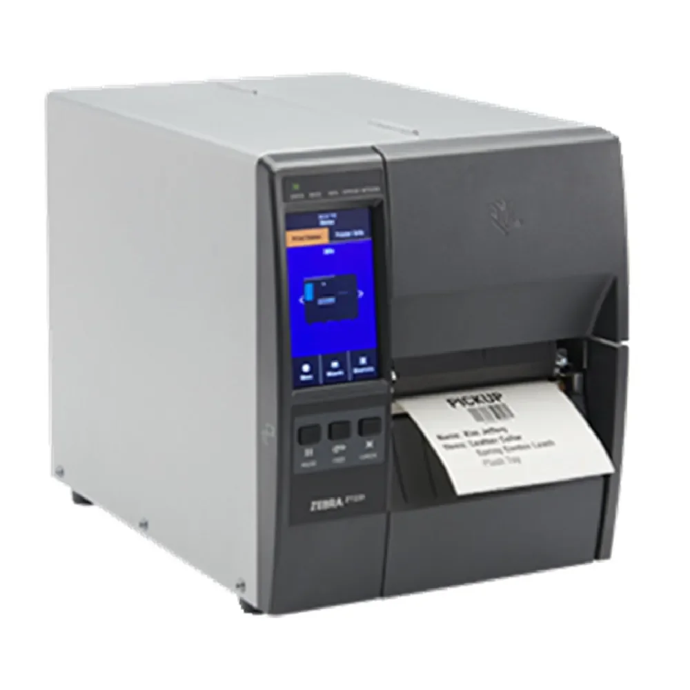

In stock Original Zebra ZT231 300dpi Thermal Ribbon Printer 300dpi Upgrade Light Industrial Barcode Label Printer with Labels in