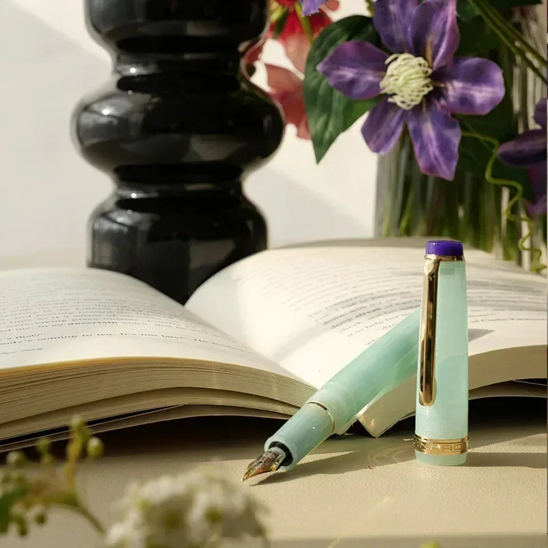 nuevo-boligrafo-de-resina-acrilica-jinhao-82-spring-rain-color-nuevo-boligrafo-de-punta-dura-para-caligrafia-regalo