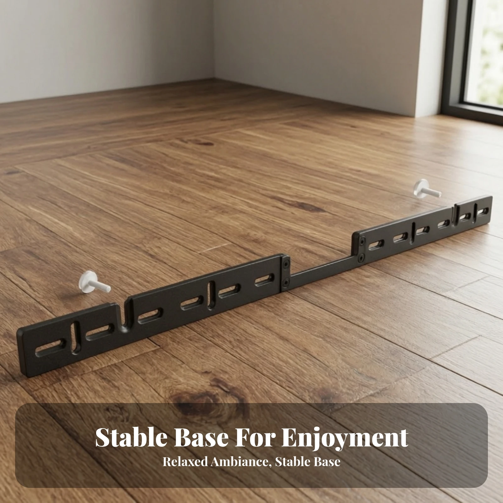 Soundbar Wall Mount Sleek Soundbar Mounting Bracket Bracket with Mounting Hardware Sturdy Speaker Mount Heavy-Duty