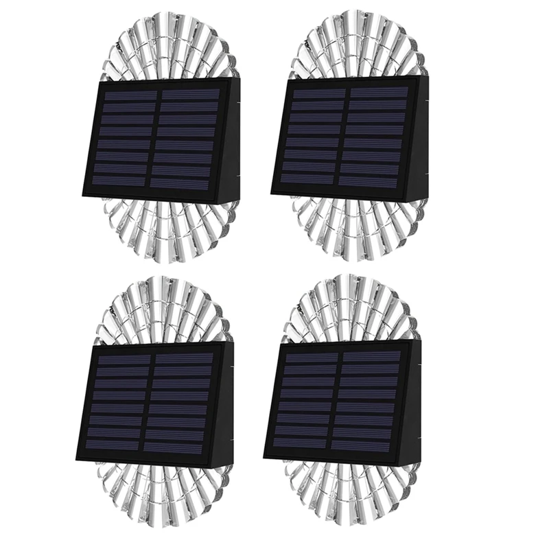 

Solar Deck Post Outdoor Lights, Solar Fence Driveway Lights, Solar Step LED Lights Outdoor Waterproof For Garden 4 Pack