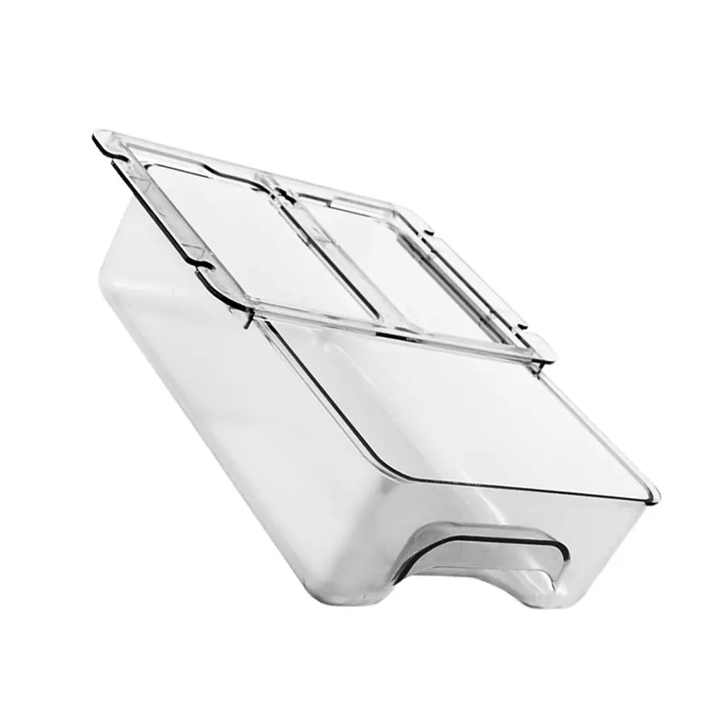 

1pc Drawer Style Desk Pen Box Under Table Stationery Container Hidden Storage Transparent Office Home Classroom Use