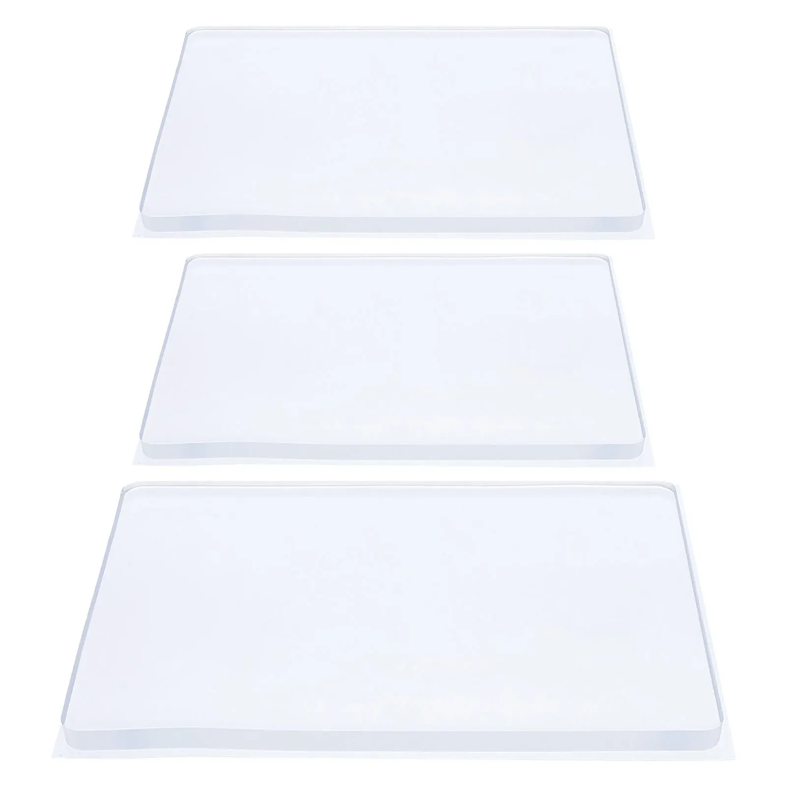 

3Pcs Gel Plate Printing Kit 8x10 Reusable Ink Plate Set for Block Printing Card Making Monoprinting Supplies Gel Stamping Plates