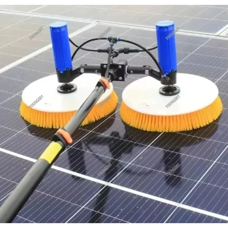 Double Head Automatic Cleaning Robot Brush Solar Panel Washing Machine - Auto for Solar Panels