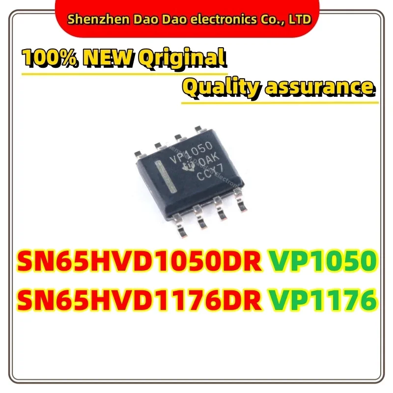 10Pcs SN65HVD1050DR VP1050 SN65HVD1176DR VP1176 SOP-8 IC Chip