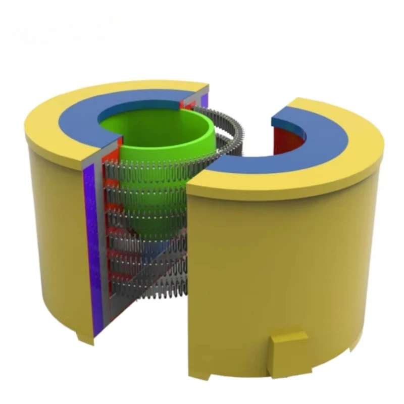 800 кг алюминиевая плавильная печь, плавильная машина для литья под давлением с нагревом сопротивления графитового тигля для плавки металла