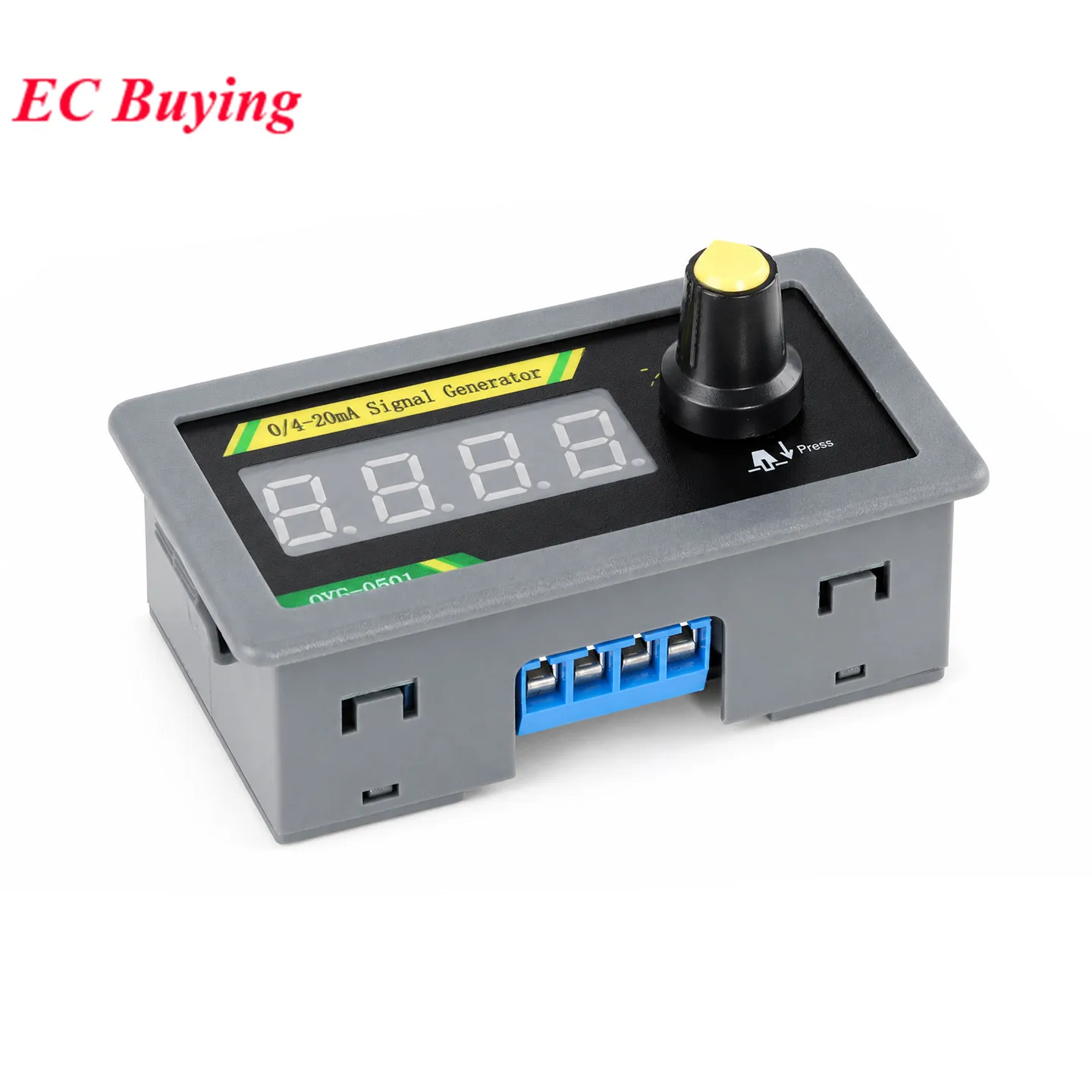 -10V-10V Adjustable Voltage Signal Generator Simulator PLC DAC Analog Control 0/4-20mA Current Analog Signal Generator Module