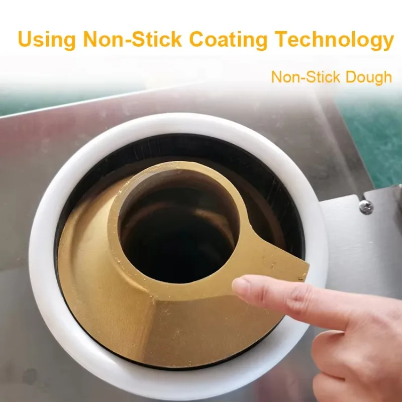 حار بيع عالية الكفاءة التلقائي شاباتي العجين آلة مستدير فلاتبريد نان بوري ماكينة فرد العجين لمخابز العجين بال