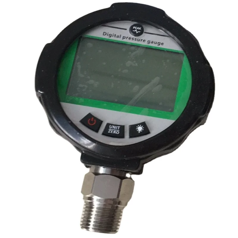800psi High Accuracy 0.15% Thread Mount Sealed Gauge Pressure Sensor Digital Pressure Gauge (367g)