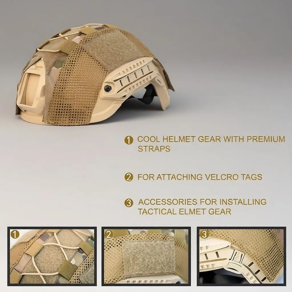 Tactical Helmet Fast PJ Type Airsoft Paintball Shooting Wargame ABS Helmets Combat Head Protective Gear