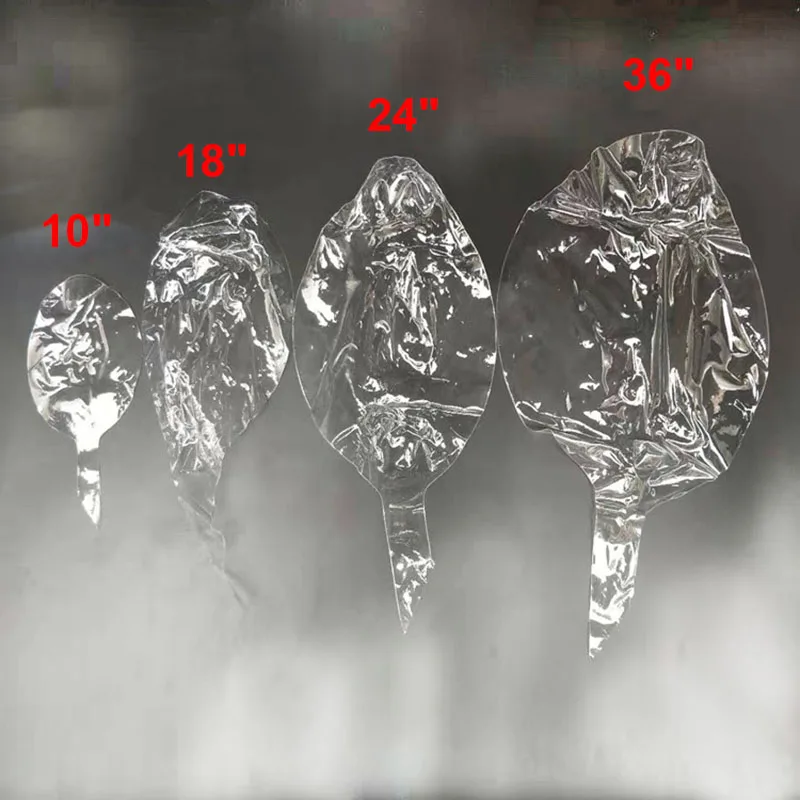 50pcs Pre-stretched Bobo Balloons Transparent Bubble Balloon Clear Balloon Led Balloon Baby Shower Birthday Wedding Party Decor