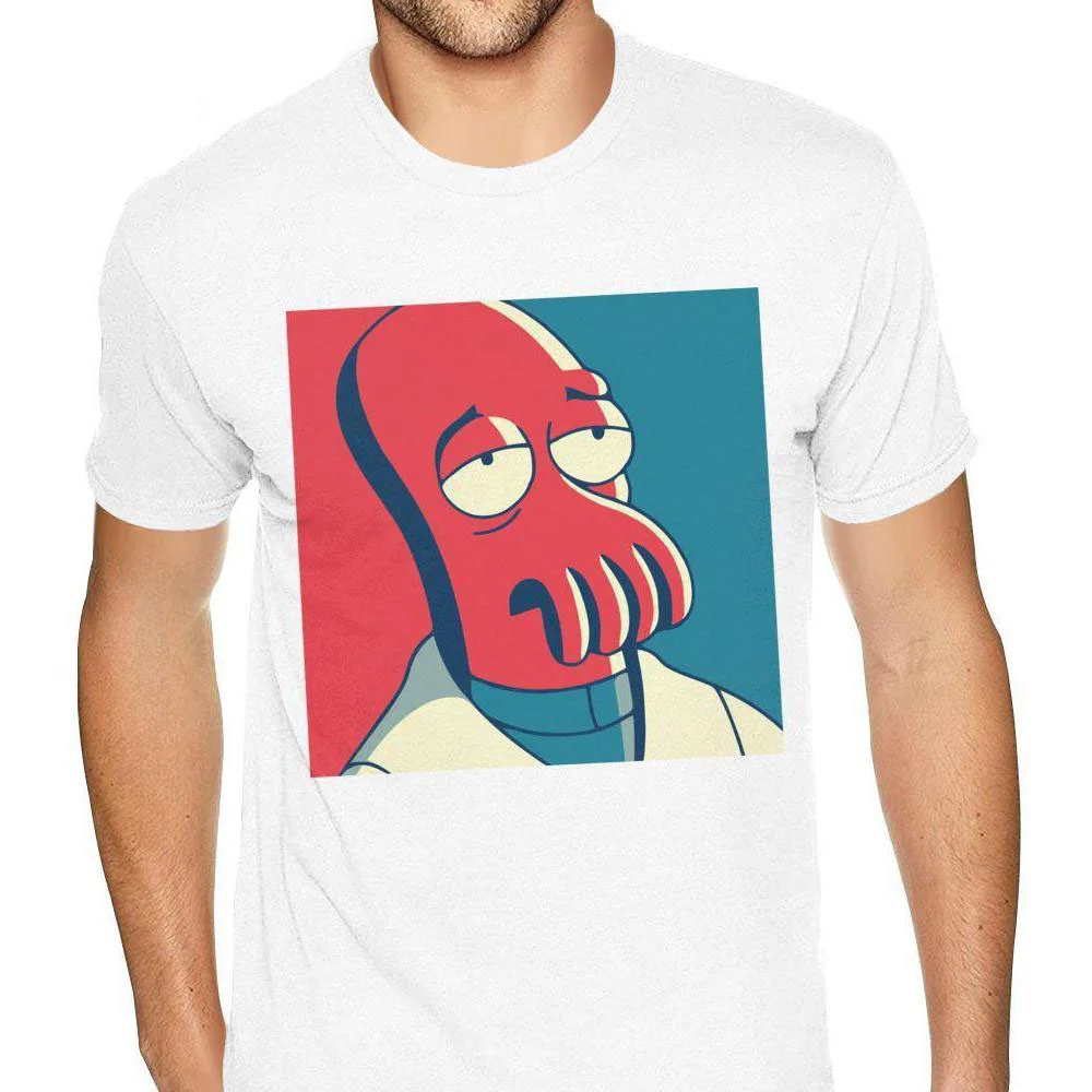 Blank Zoidberg Tees Shirt Cartoon Male Graphic Kawaii Shirt T Shirts Casual Hot Sale Cotton Tops T Shirt Classic for Adult Men