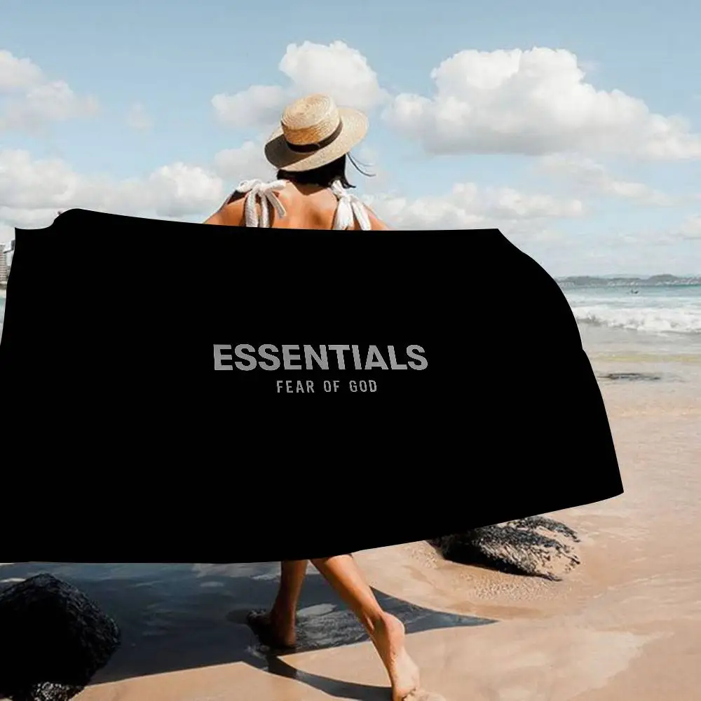 Fashion E-Essentials F-Fear Of God Microfiber Blanket Quick Drying Beach Towels Printing Super Absorbent Pool Towel Blanket