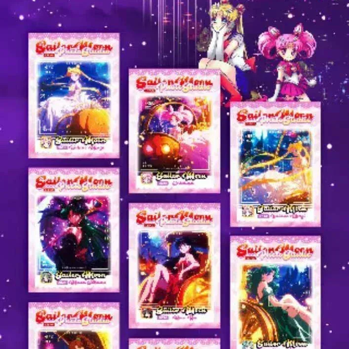 Sailor Moon Card Sailor Moon Male Tsukino Usagi Luna Takeuchi Fantasy Magic  Eternal Crystal Anime Collection Cards Toy Gift