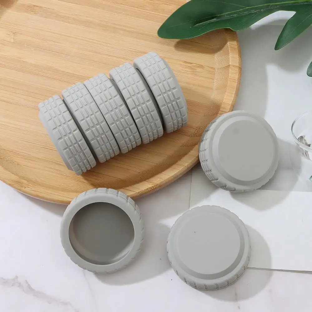 Silicone Luggage Wheels Protector Suitcase Parts Axles Noise Wheels Guard Cover Suitcase Wheels Protection Cover