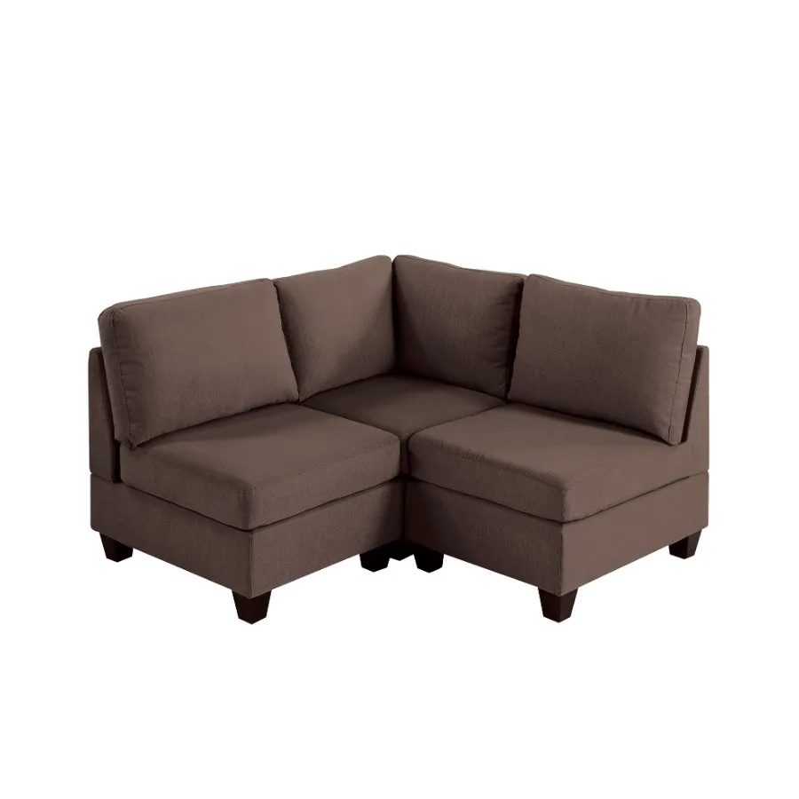 

MODULAR SET 3PC in Black Coffee