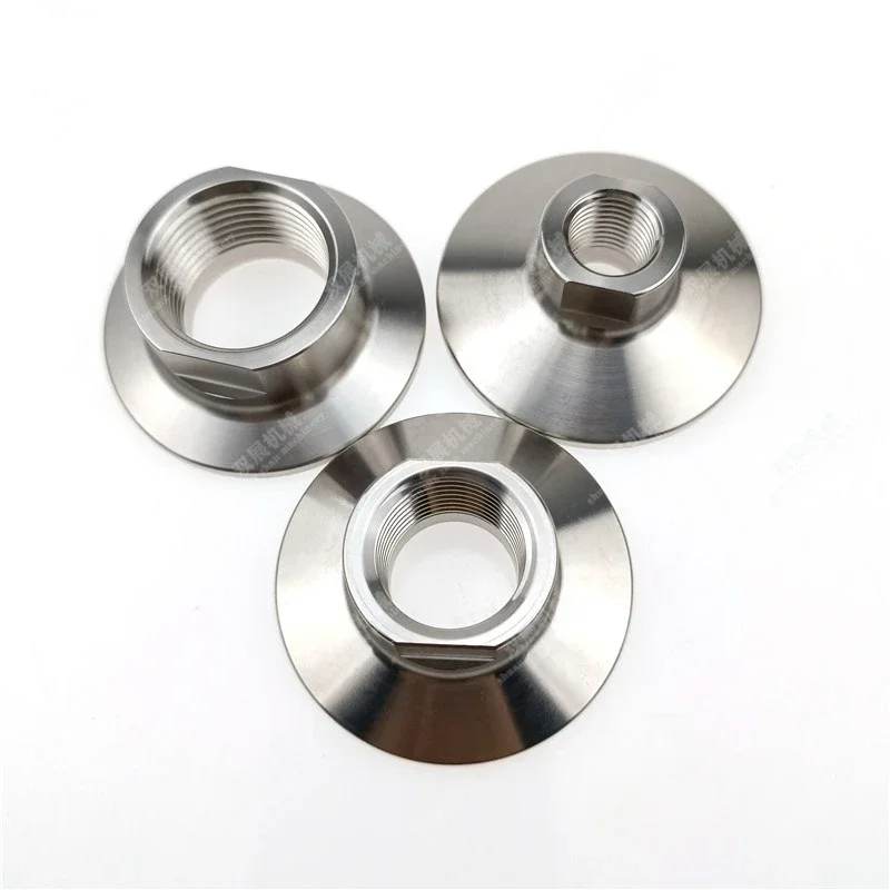 

1/4" 1/2" 3/4" NPT Female 1.5" Tri Clamp Ferrule 50.5mm Sanitary SUS 304 Stainless Steel Pipe Fitting Connector Adapter Homebrew