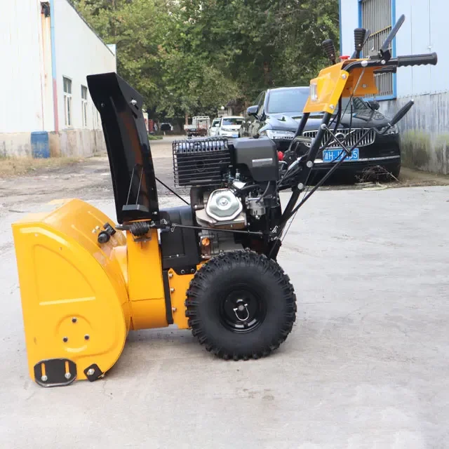 High Efficiency Snow Sweeper Hydraulic Multi-functional Mini Snow Removal Machine Mini Snowplows With Strong horsepower