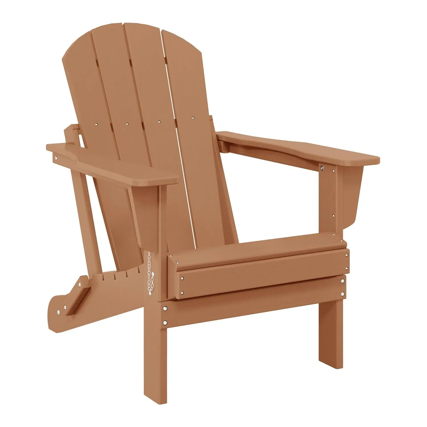 

Складное кресло Adirondack из HDPE с эффектом тика – всепогодное уличное сиденье, не требующее особого ухода. Индивидуальный заказ