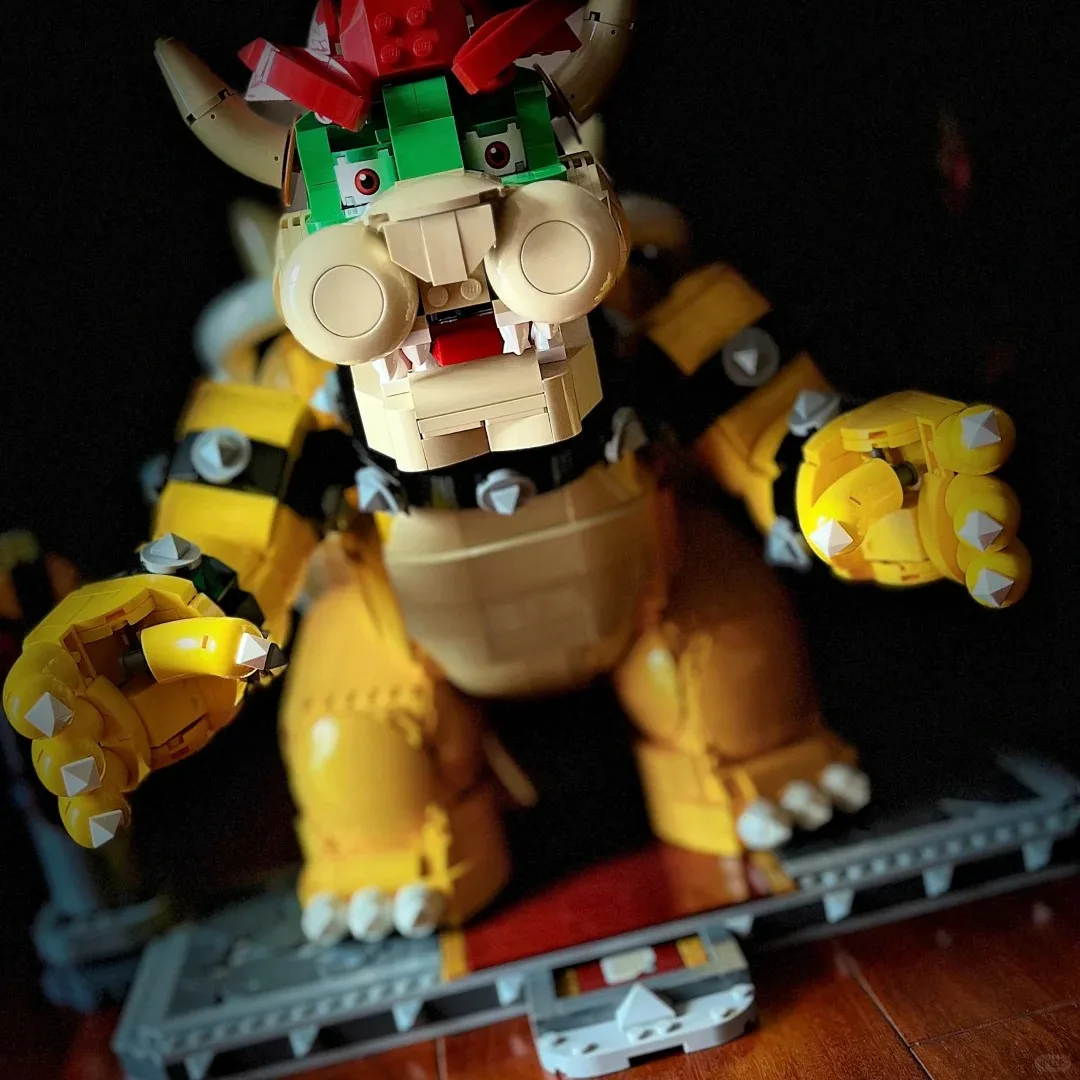 Cheapest Assemble Model 2807 Pcs Building Block Brick The Mighty Bowser Super Marioed 71411 Toy for Adults Christmas Gifts
