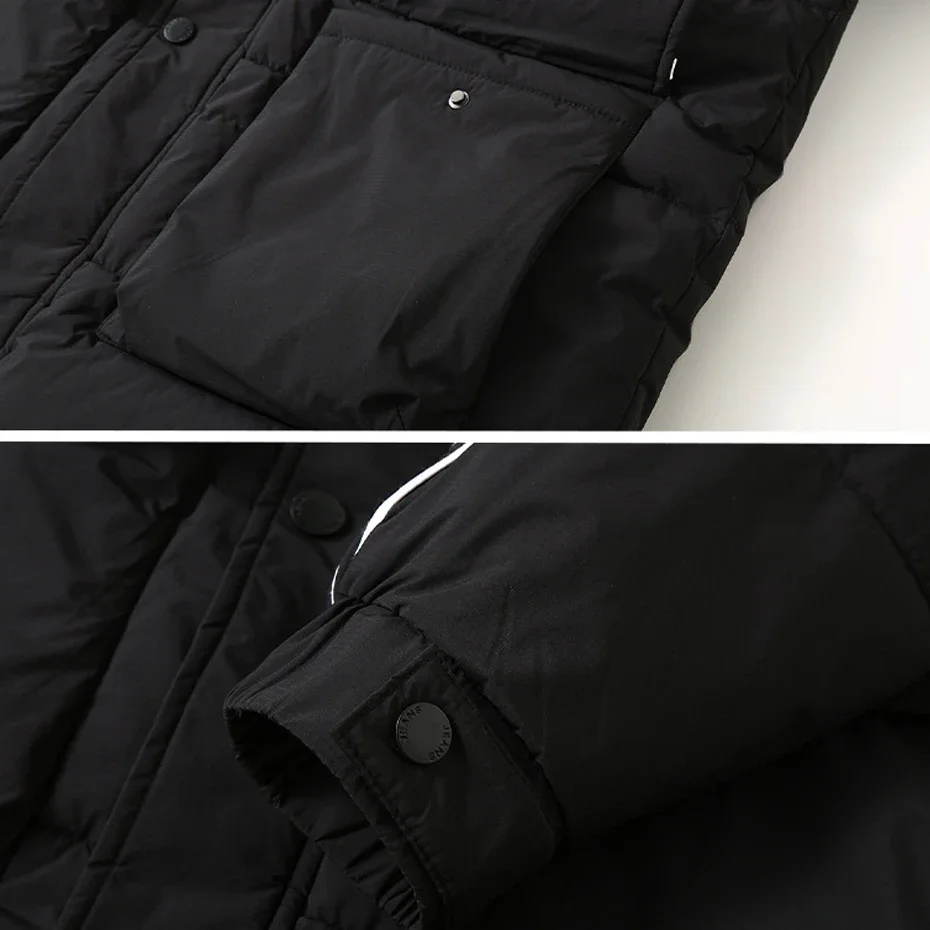 Winter Waterproof Parkas Men 11XL Plus Size Long Parkas Thick Jacket Coat Fashion Casual Black Cargo Parkas Male Big Size 11XL