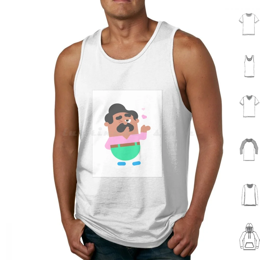 Oscar Duolingo Tank Tops Vest Sleeveless Oscar Duolingo Oscar From Duolingo Duolingo Character Duolingo Squad Duolingo Group