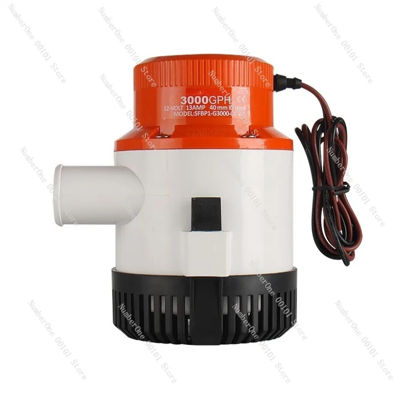 

Large flow submersible pump non-blocking marine sewage pump Saifula yacht bilge pump